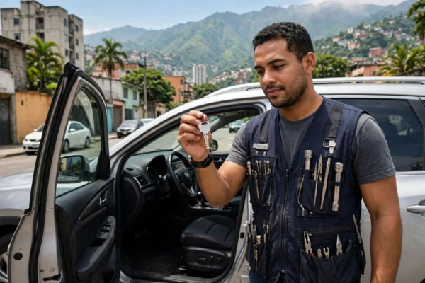 llaves de auto perdidas Caracas